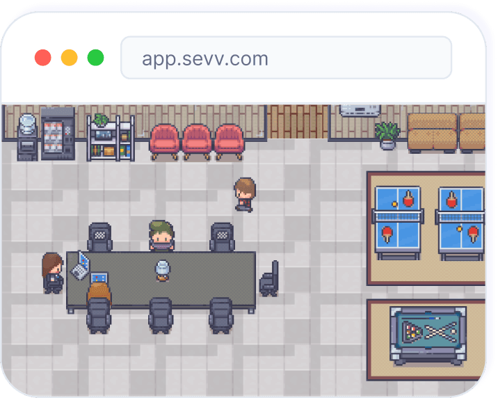 Sevv app office view